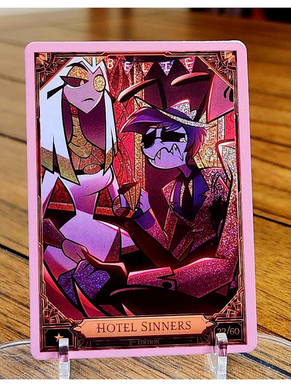 Hotel Sinners Foil trading card  - Hazbin Hotel